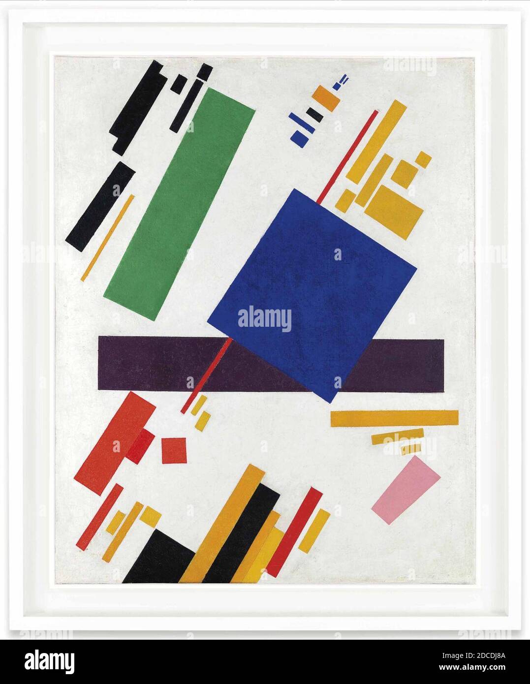 Kazimir malevich composizione suprematista. Foto Stock