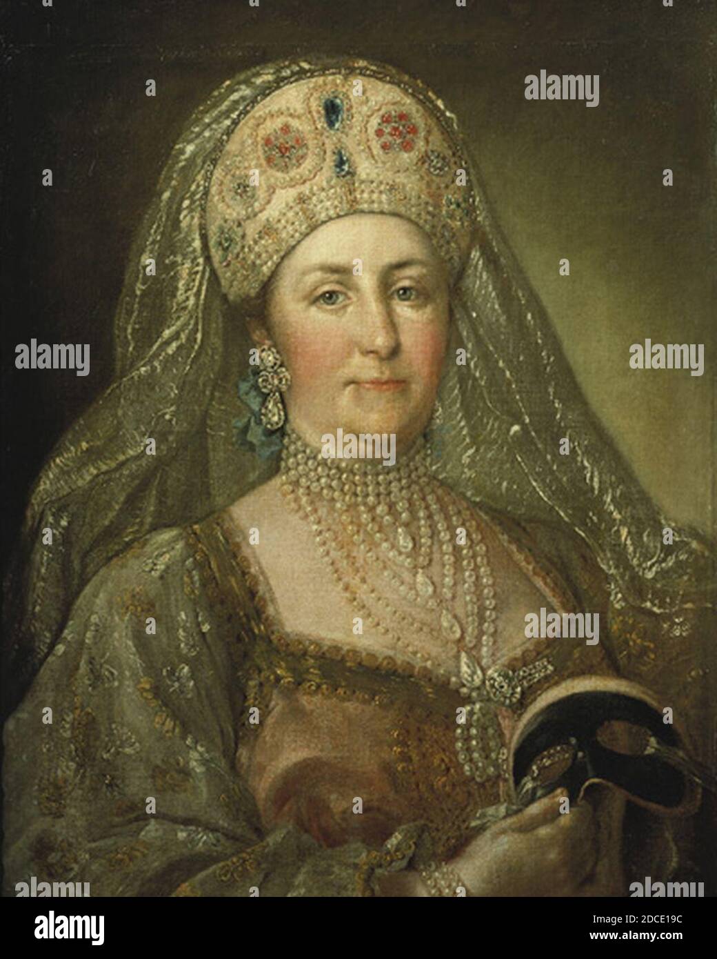 Katharina II. Die Große. Foto Stock