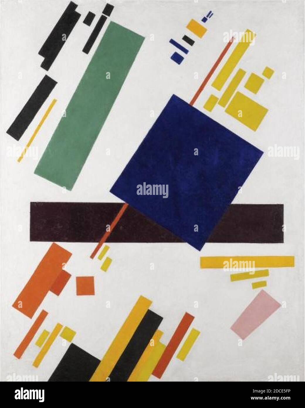 Kazimir Malevich - 'composizione surrematista', 1916. Foto Stock