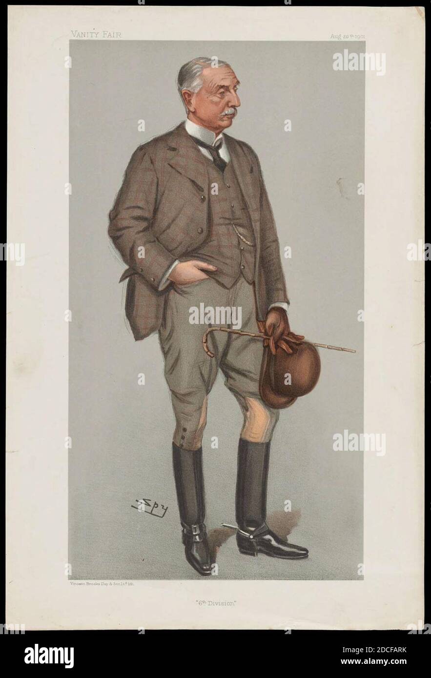 Thomas Kelly-Kenny, Vanity Fair, 1901-08-29. Foto Stock