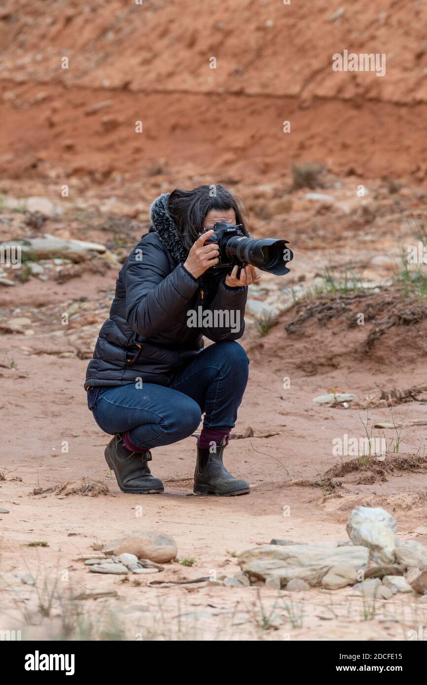 Stile di vita femminile oltre 50 anni Foto Stock