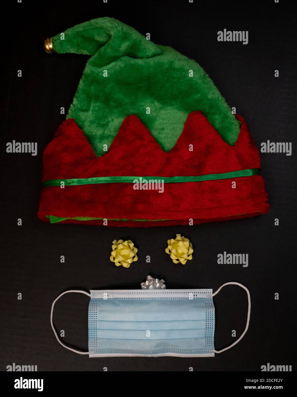 Immagini dei dispositivi PPE Gear per le festività Foto Stock