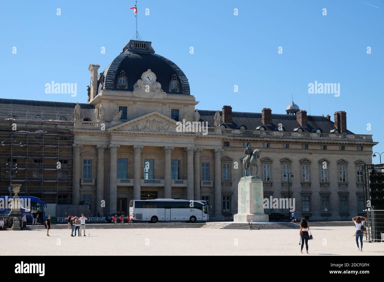 L`École Militaire a Parigi, Francia Foto Stock