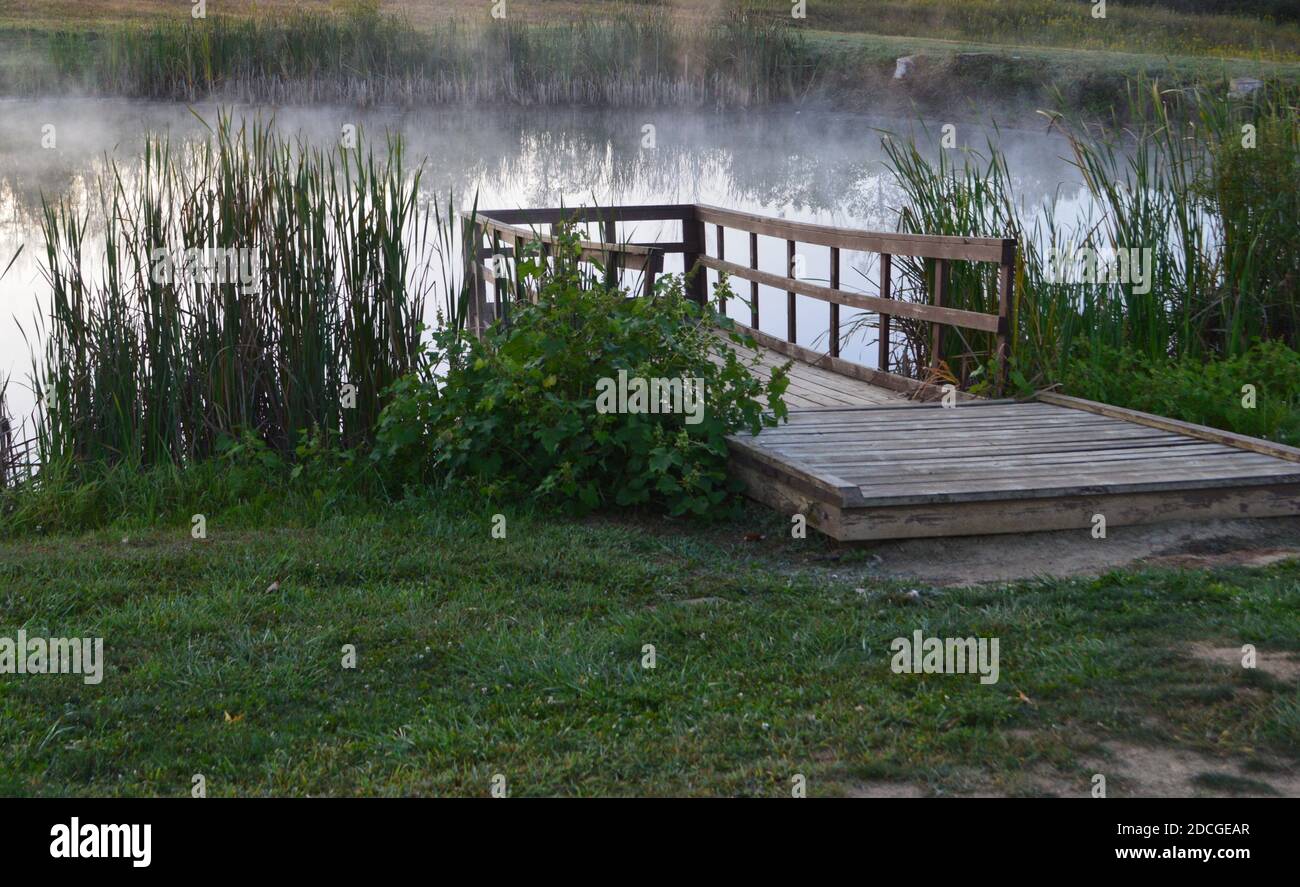 Deer Creek Ohio Campeggio Foto Stock