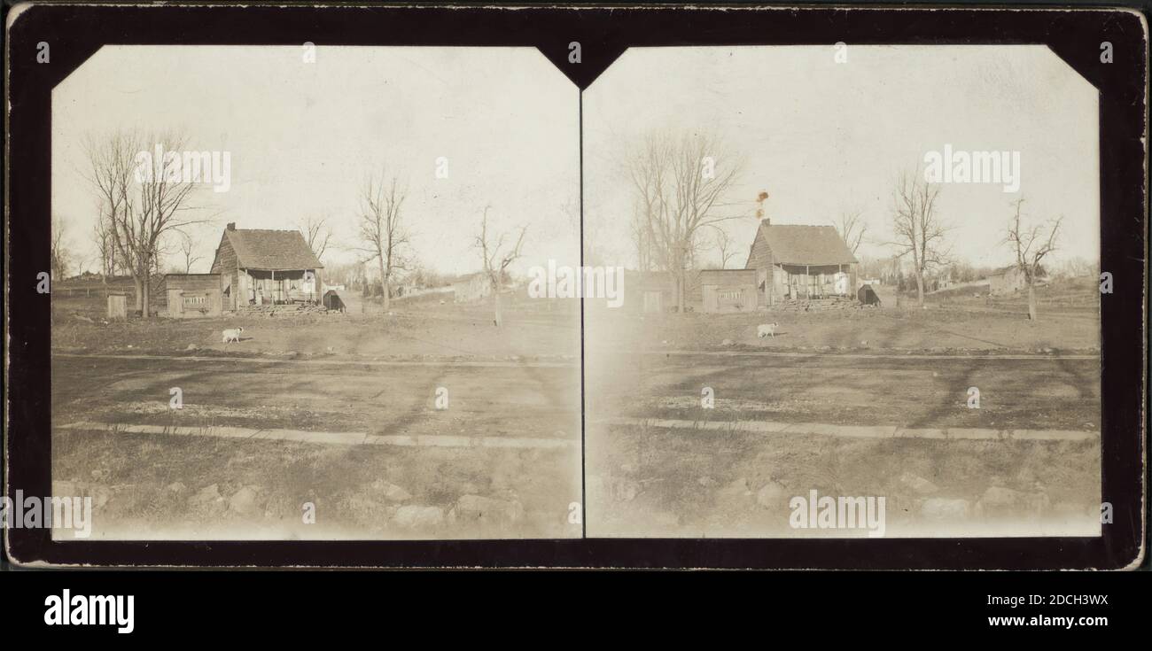 Village scene., Lock, James G. (James Gardner) (1862-1938), New York (state Foto Stock