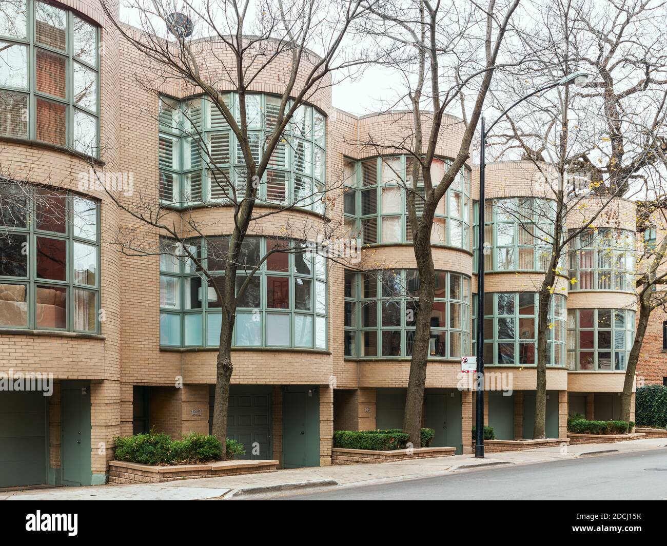 Schiller Street Residences progettato da Nagle Hartray Foto Stock