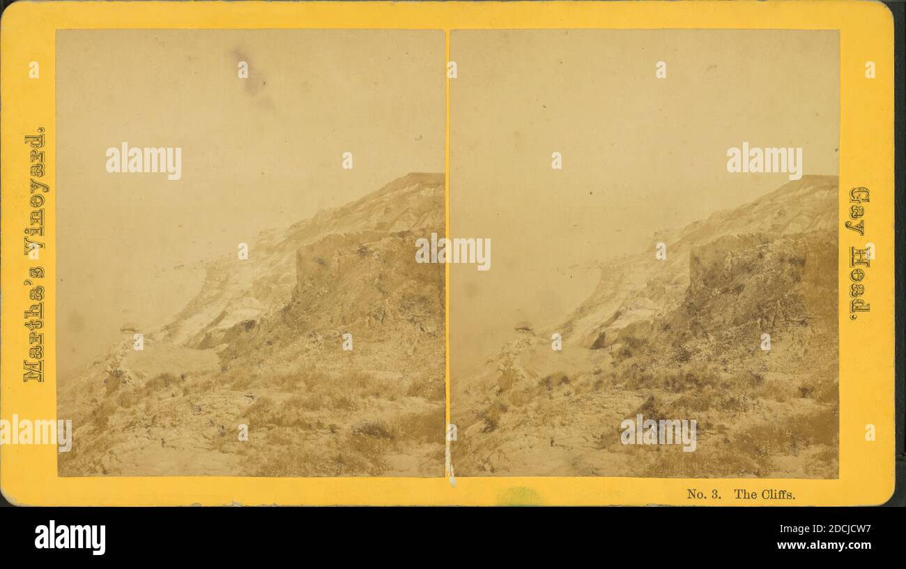 The Cliffs., immagine fissa, Stereographs, 1850 - 1930 Foto Stock