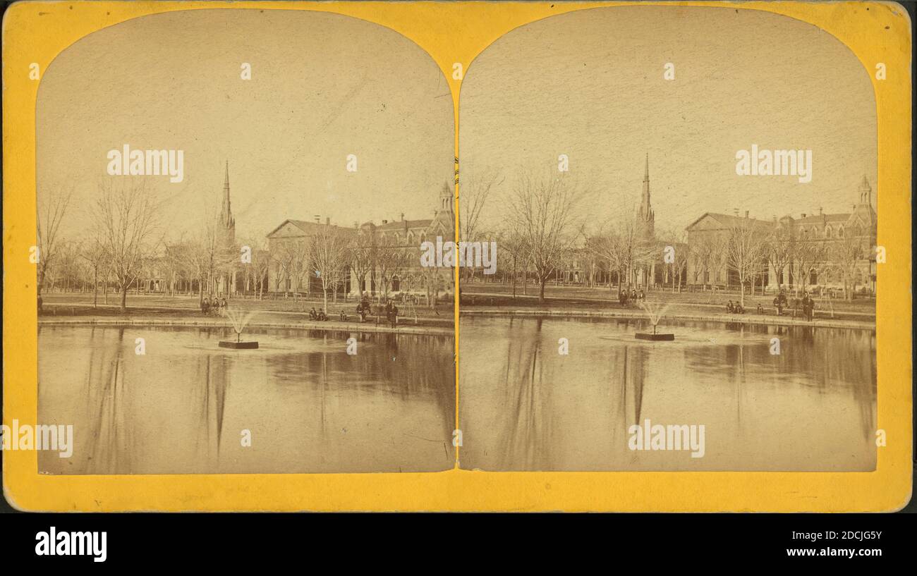 Lawrence common., fermo immagine, Stereographs, 1850 - 1930 Foto Stock