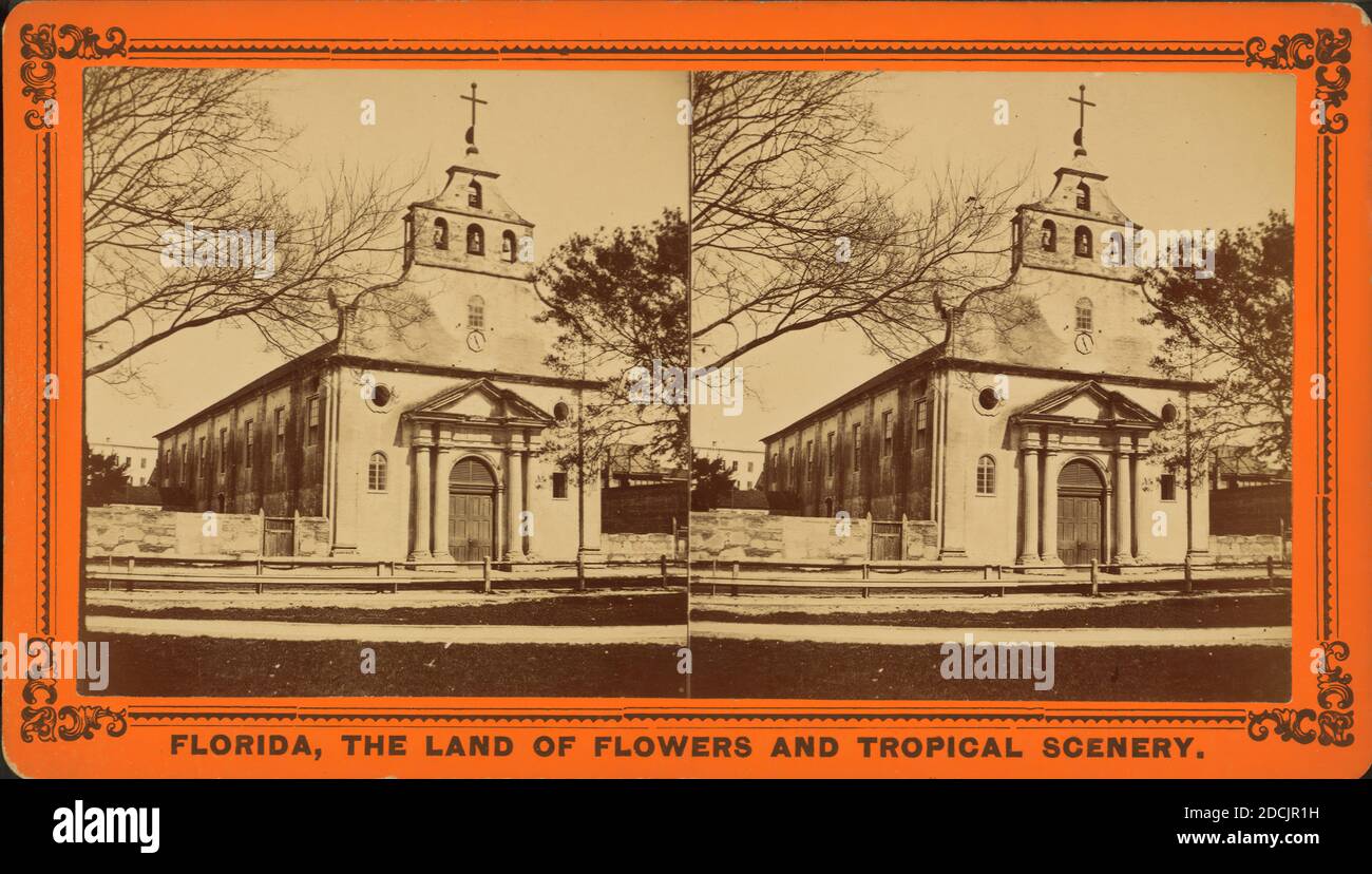 La Cattedrale spagnola, immagine, Stereografi, 1850 - 1930 Foto Stock