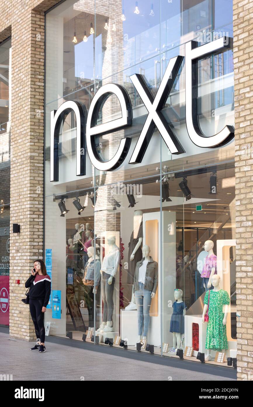 Next Fashion Store, Westgate Shopping Centre, Oxford, Oxfordshire, Inghilterra, Regno Unito Foto Stock