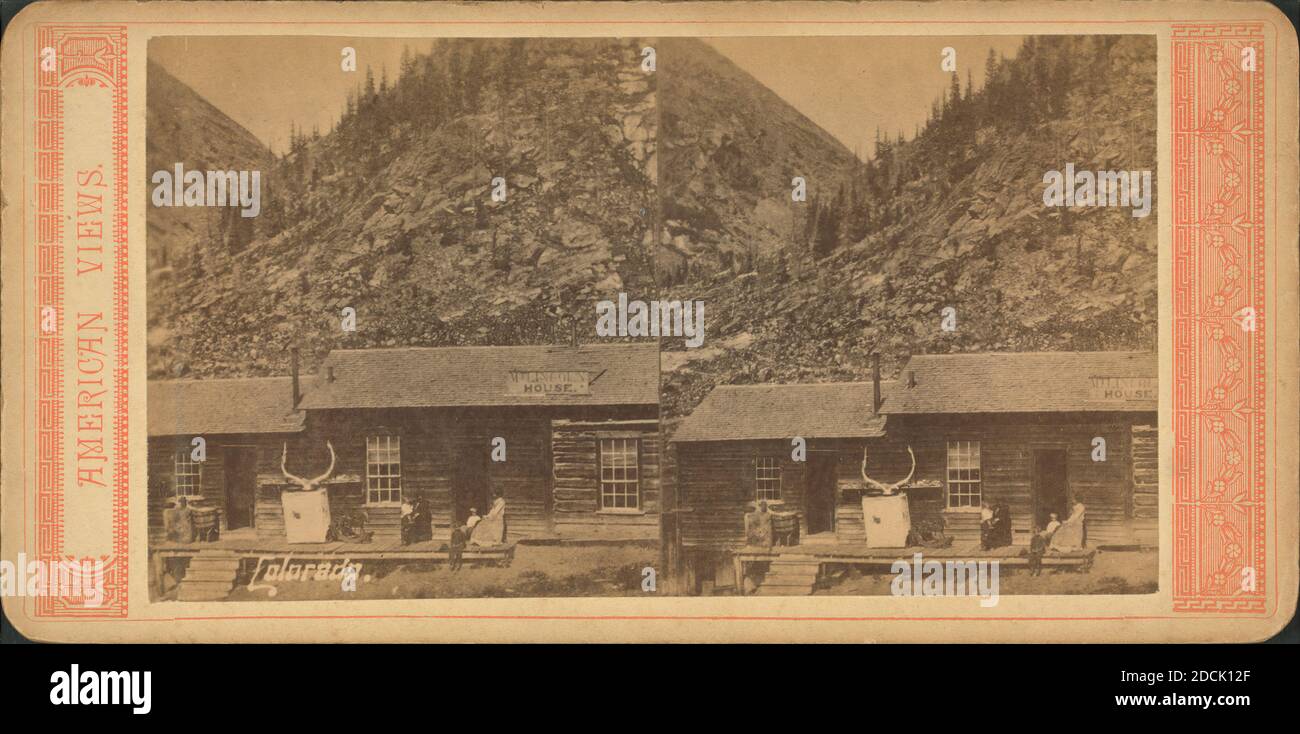 Colorado., fermo immagine, Stereographs, 1850 - 1930 Foto Stock