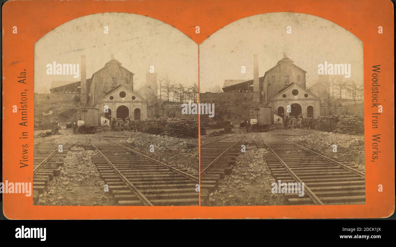 Il forno, immagine fissa, Stereografi, 1850 - 1930 Foto Stock
