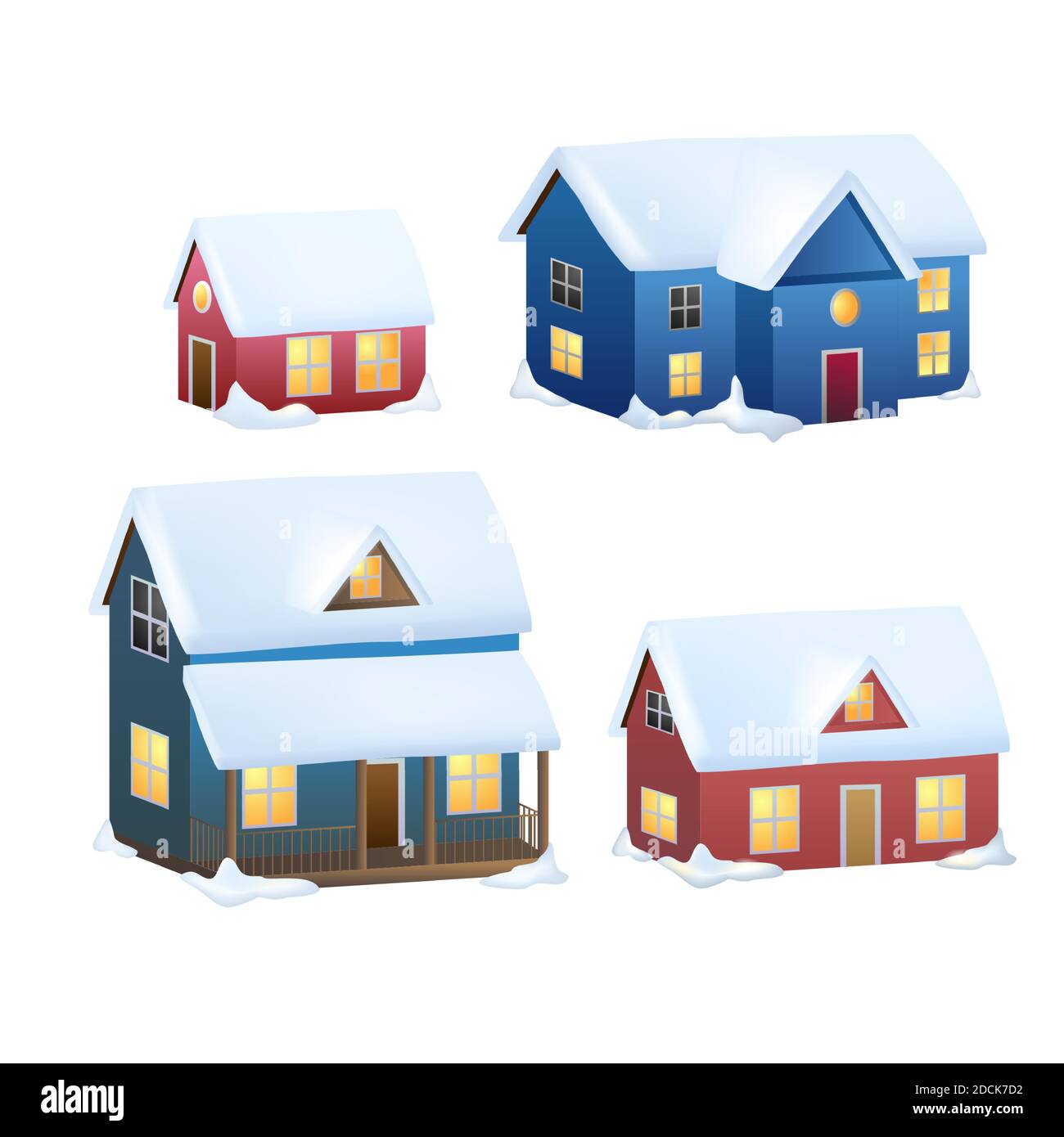 Collezione di case invernali. Cartoon neve casa e cottage rurali set. Tra cui chalet alpiano, rifugio di montagna, casa a graticcio e altre costruzione innevata Illustrazione Vettoriale Collezione di case invernali. Cartoon neve casa e cottage rurali set. Tra cui chalet alpiano, rifugio di montagna, casa a graticcio e altre costruzione innevata Illustrazione Vettoriale