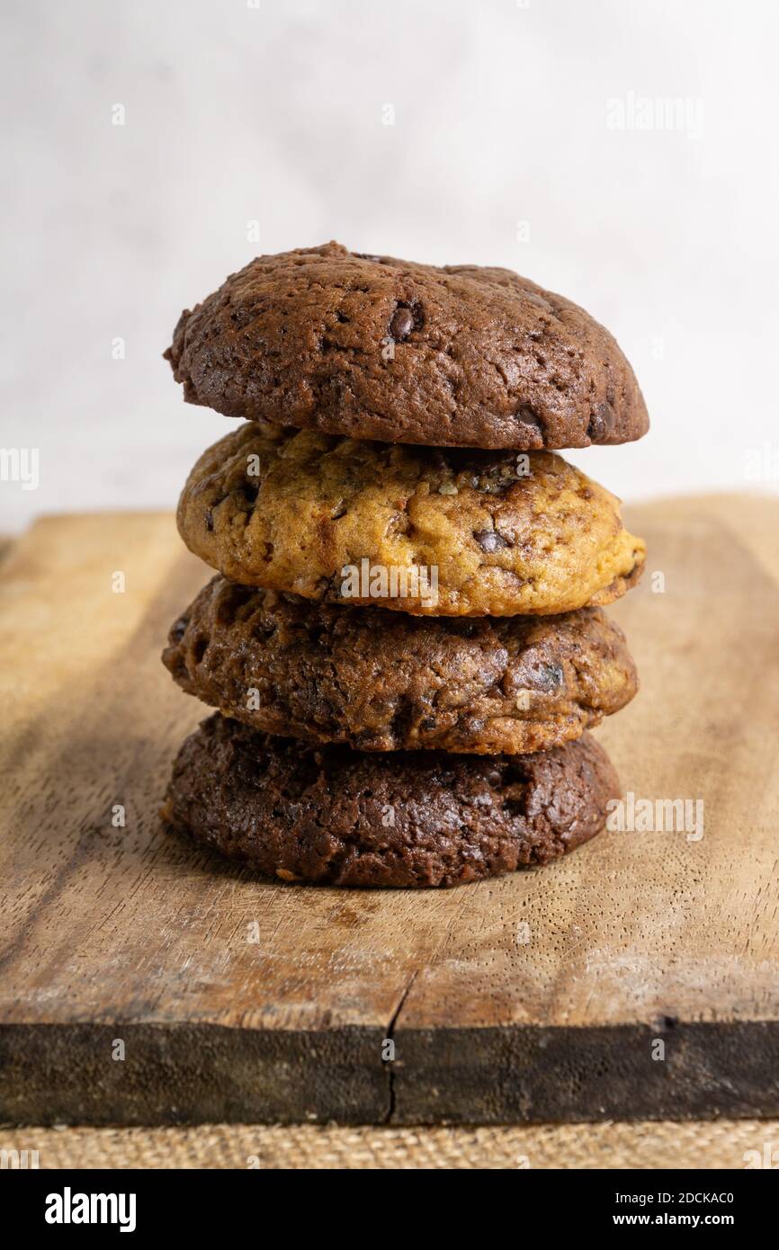 Biscotti appena sfornati Foto Stock