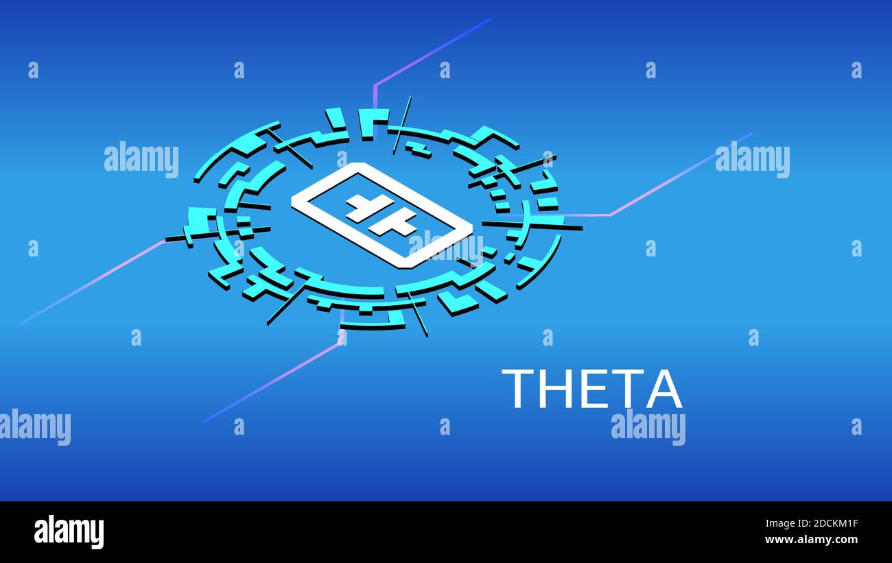 Simbolo del token isometrico theta nel cerchio digitale su sfondo blu. Icona criptovaluta. Illustrazione vettoriale per sito Web o banner. Illustrazione Vettoriale Simbolo del token isometrico theta nel cerchio digitale su sfondo blu. Icona criptovaluta. Illustrazione vettoriale per sito Web o banner. Illustrazione Vettoriale