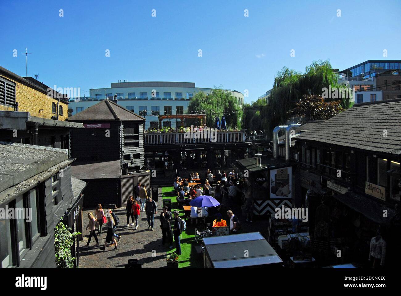 La cittadina di Camden Market Foto Stock