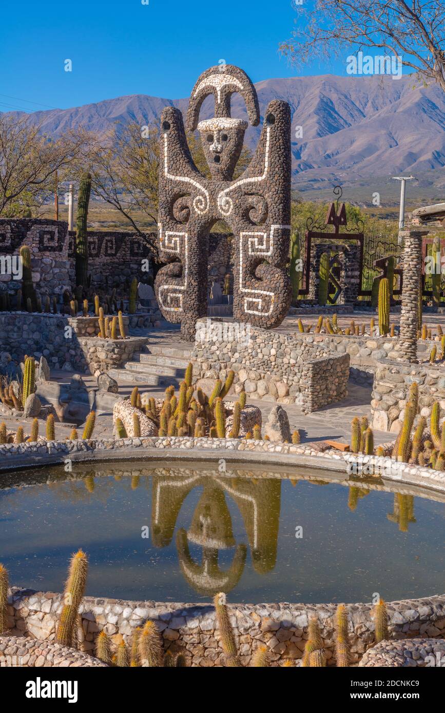 Oggetto 'Dio Sol' o Dio Sole', Museo de la Pachamama, Amaichá del Valle, Provincia Tucamán, Argentina Nord-Ovest, America Latina Foto Stock