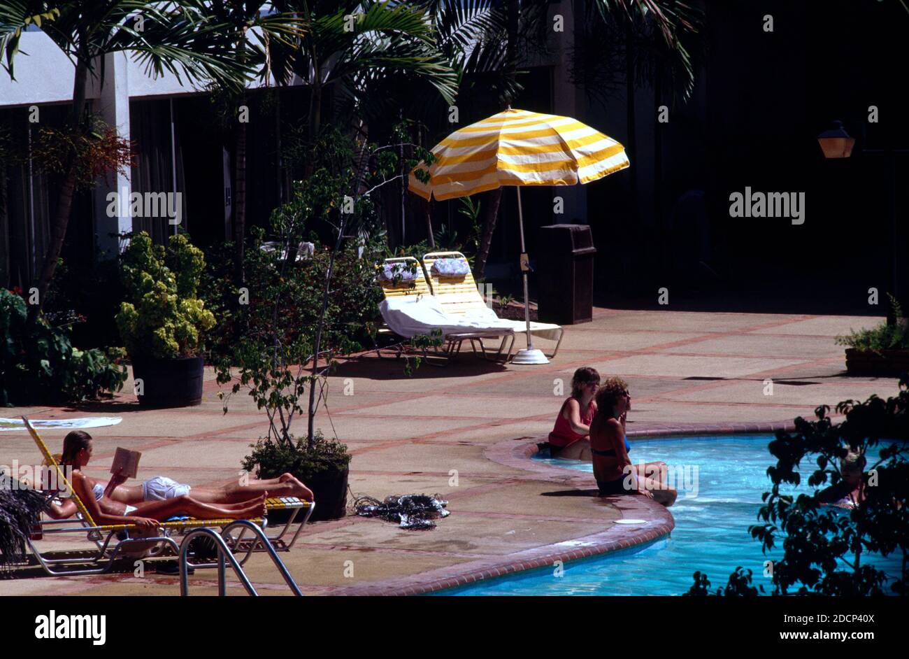 Playa Chiquita Repubblica Dominicana Hotel piscina Foto Stock