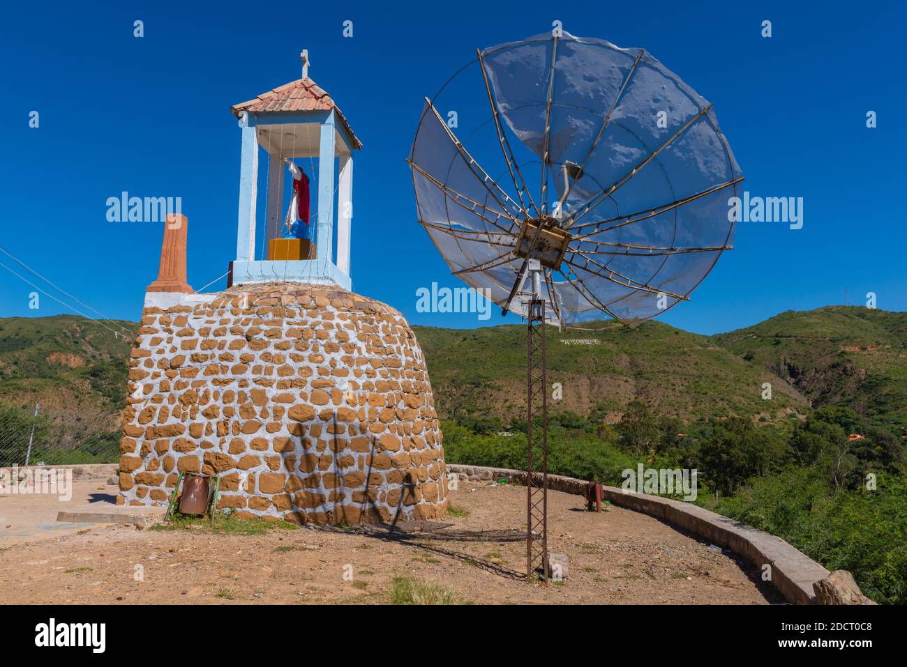 Villaggio di Yotala vicino Sucre, Cordillera Centrale, Departamento Chuquisaca, Bolivia, America Latina Foto Stock