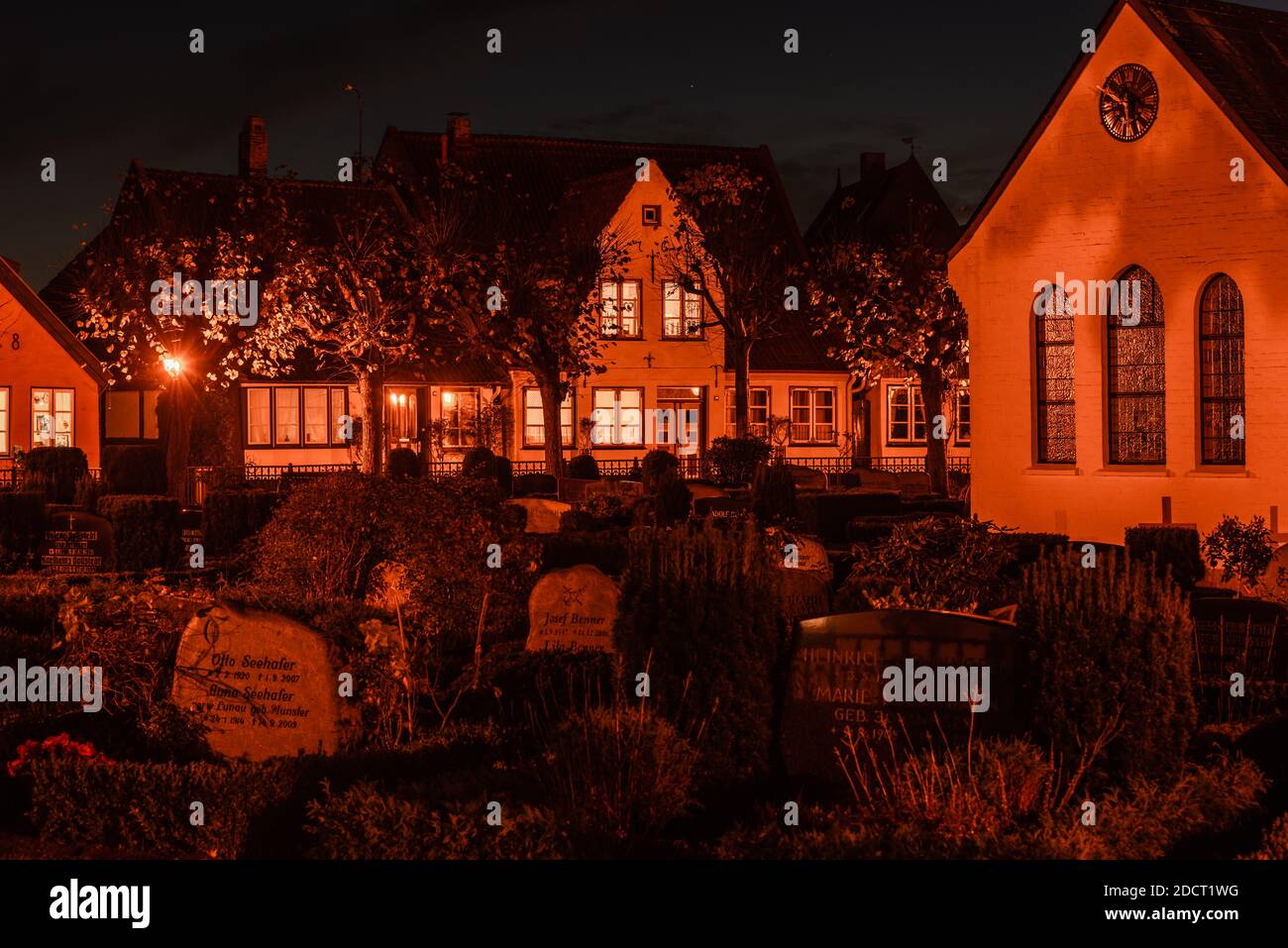 Holm, quartiere abitativo tradizionale di pescatori, città di Schleswig, regione di Schlei, Mar Baltico, Schleswig-Holstein, Germania del Nord, Europa centrale Foto Stock