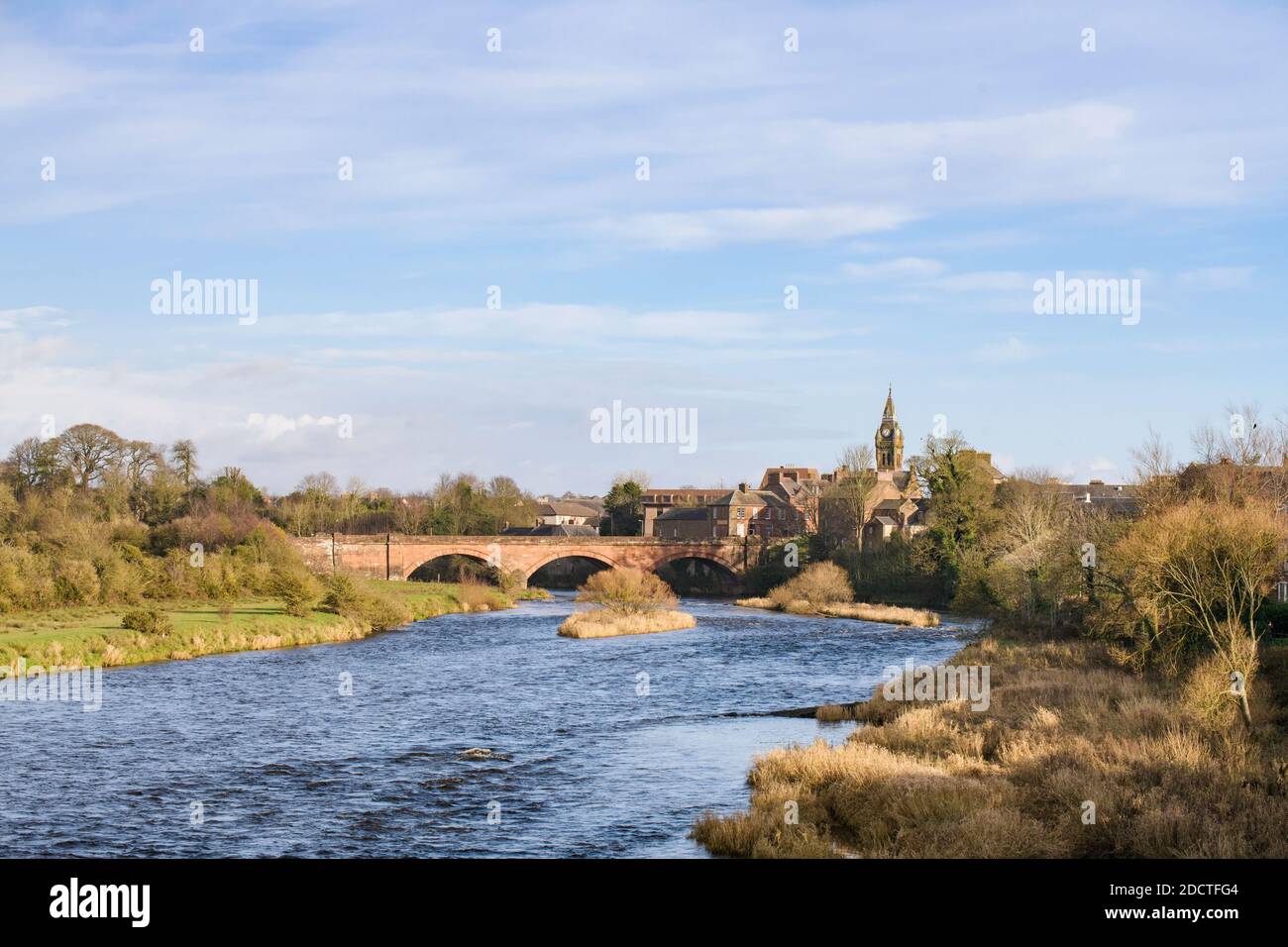 Annan Dumfries e Galloway Scotland UK Foto Stock