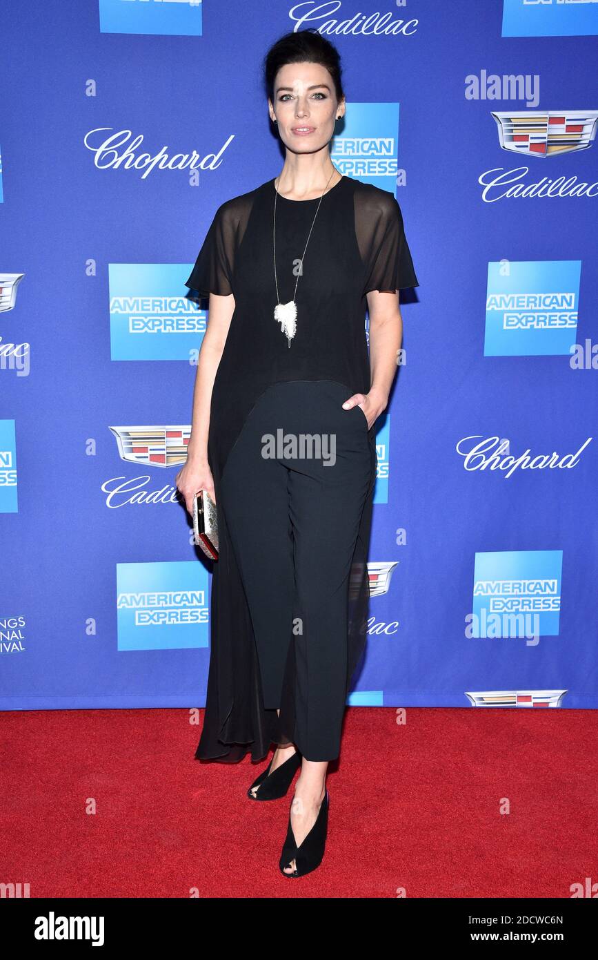 Jessica Pare partecipa al 29° gala annuale dei Palm Springs International Film Festival Awards presso il Palm Springs Convention Center il 2 gennaio 2018 a Palm Springs, California. Foto di Lionel Hahn/AbacaPress.com Foto Stock