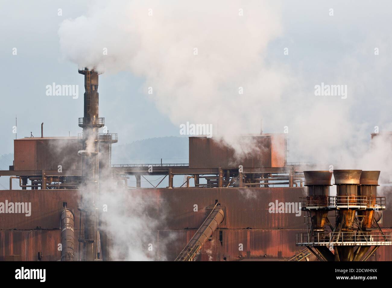 Aceralia è il maggiore produttore di acciaio in Spagna, con una produzione di quasi 10 milioni di tonnellate. Successivamente. Foto Stock