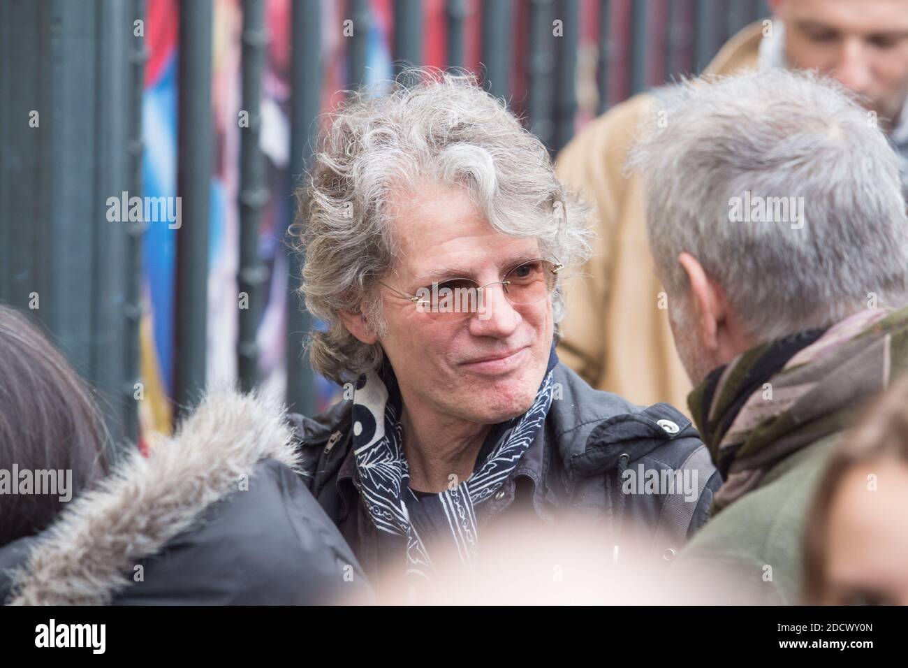 Paul Personne lors de l'hommage a Jacques Higelin au Cirque D'Hiver, Parigi, Francia, le 12 avril 2018. Foto Nasser Berzane/ABACAPRESS.COM Foto Stock