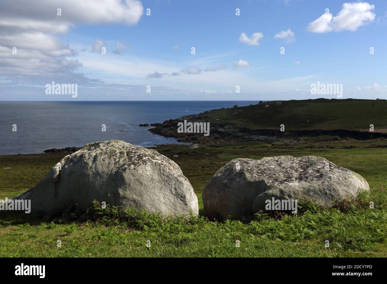 GRAN BRETAGNA / Isole di Scilly/ St Mary’s /le paludi di Lower Moors, Isole di Scilly. Foto Stock