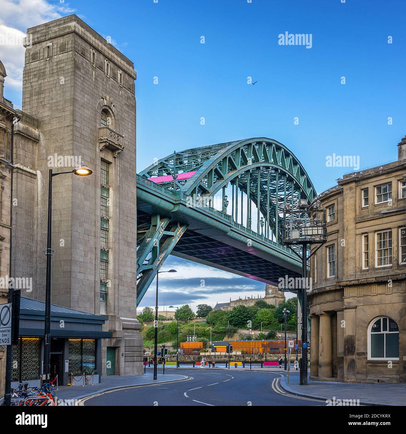 Tyne Bridge a Newcastle Upon Tyne Foto Stock