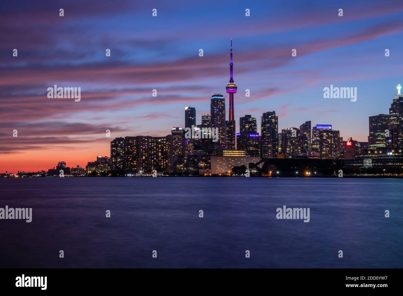 Toronto è la città più grande del Canada e la quarta più grande del Nord America Foto Stock