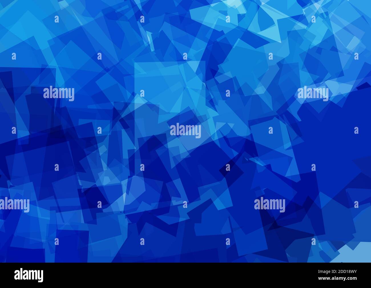 Sfondo futuristico astratto di colore blu brillante. Motivo grafico raster Foto Stock