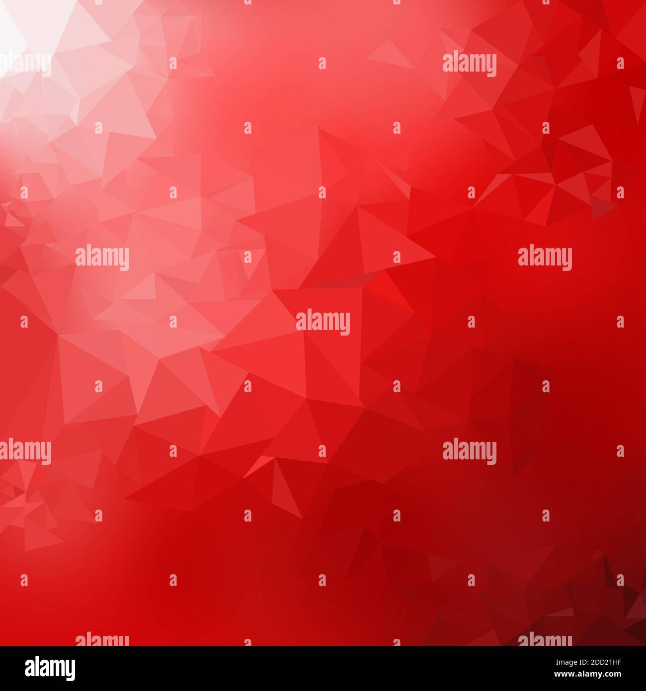 Rosso gradiente basso poli triangoli forma astratto sfondo, trendy dinamico design sfondo Foto Stock
