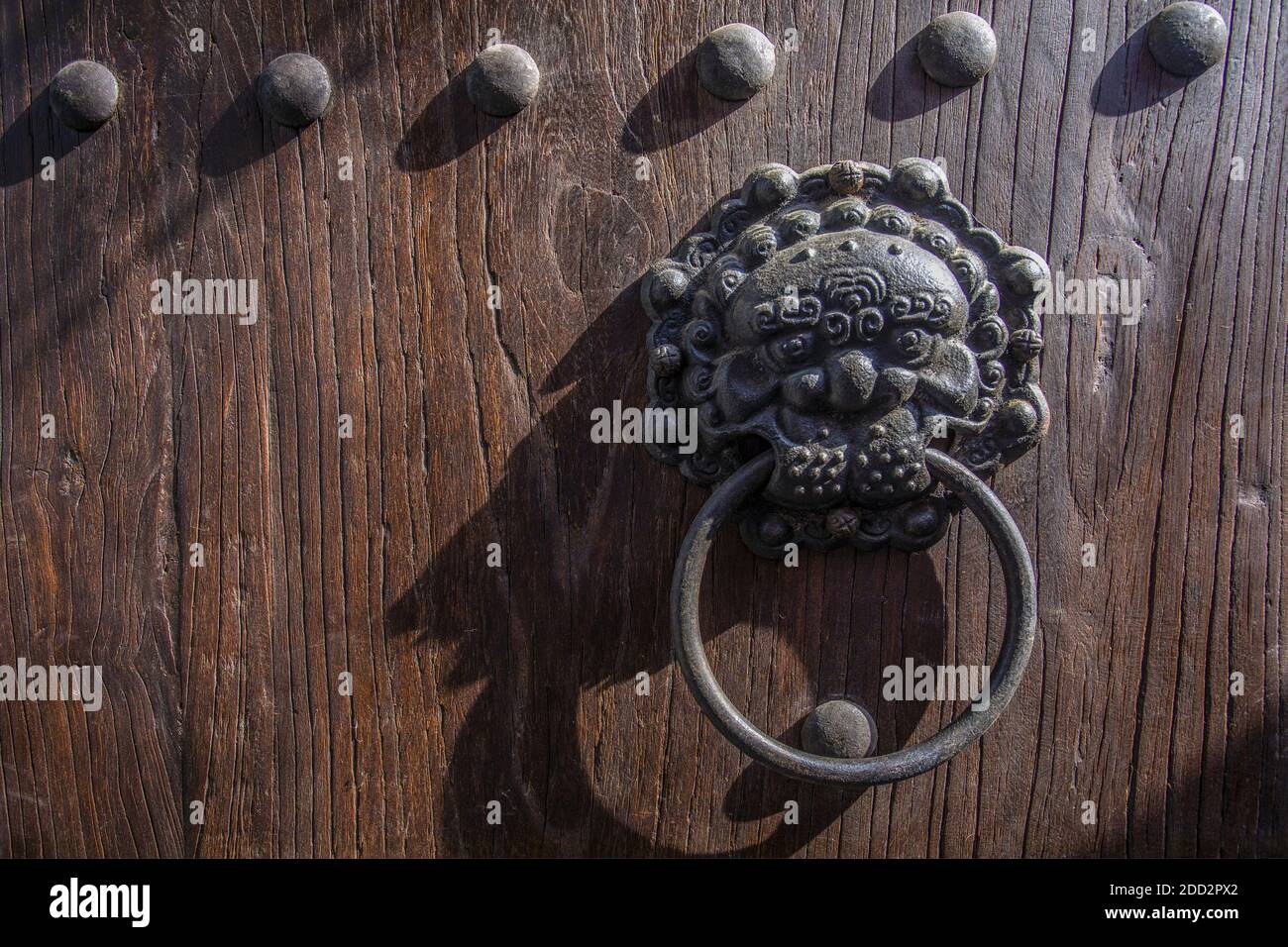 La casa rurale occidentale soggiorno struttura 'compensato e diamante' Foto Stock