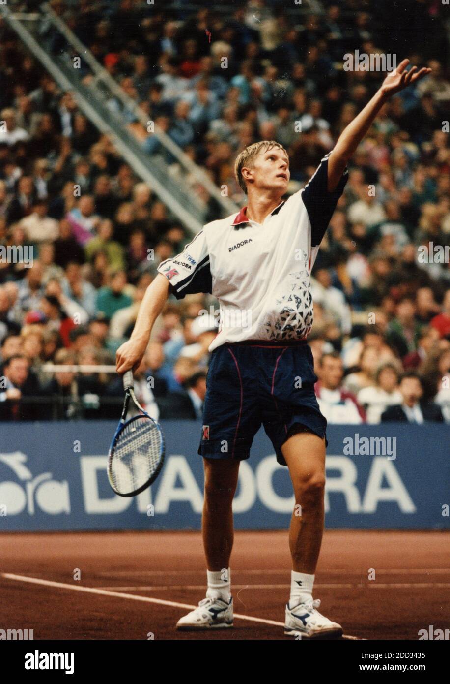 Il tennista russo Yevgeny Kafelnikov, anni 2000 Foto Stock