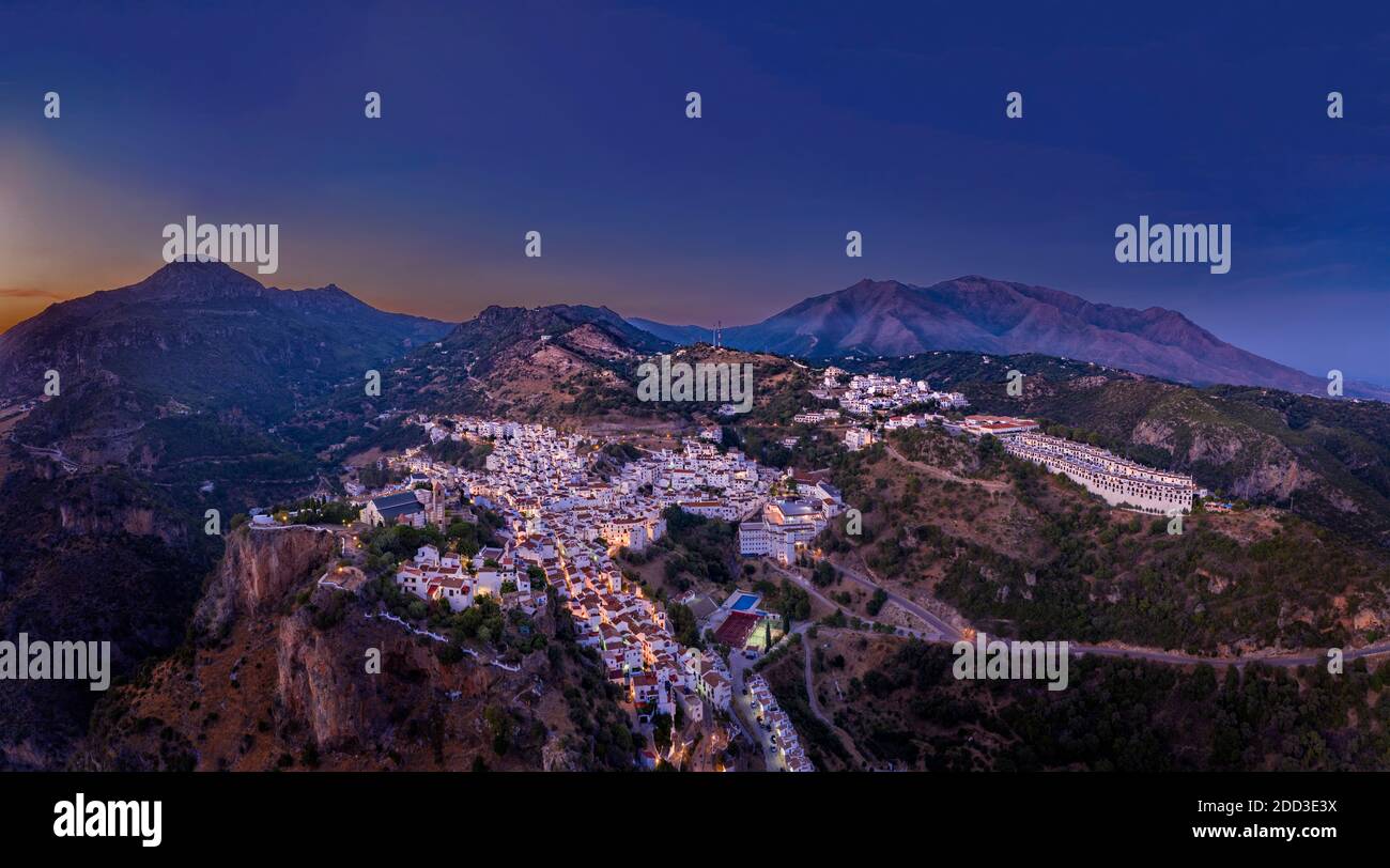 Casares Village. Foto Stock