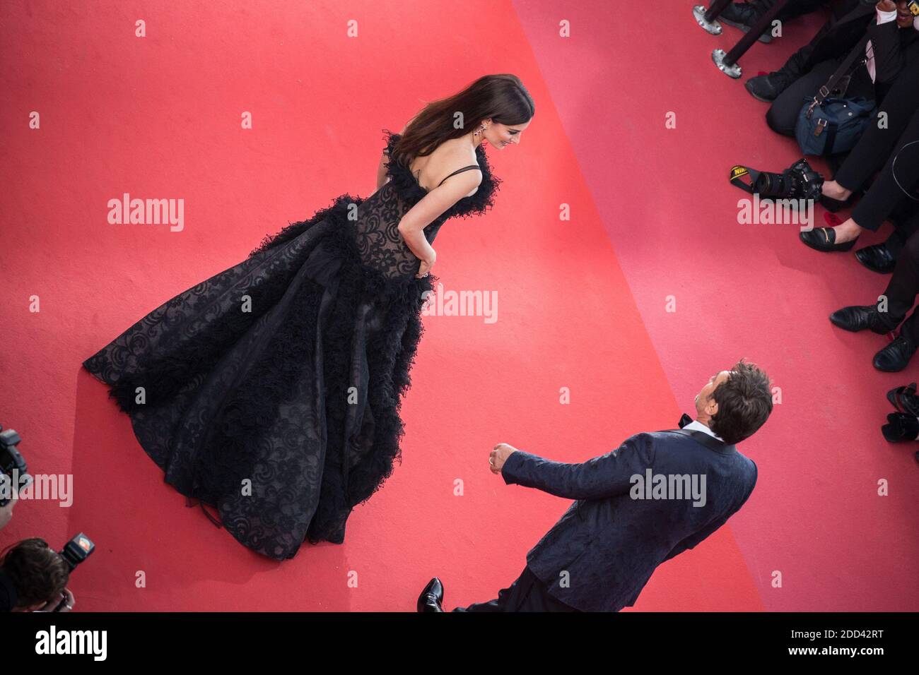 Penelope Cruz, Javier Bardem sul tappeto rosso alla cerimonia di apertura durante il 71esimo festival del cinema di Cannes il 08 maggio 2018 a Cannes, Francia. Foto di Nasser Berzane/ABACAPRESS.COM Foto Stock