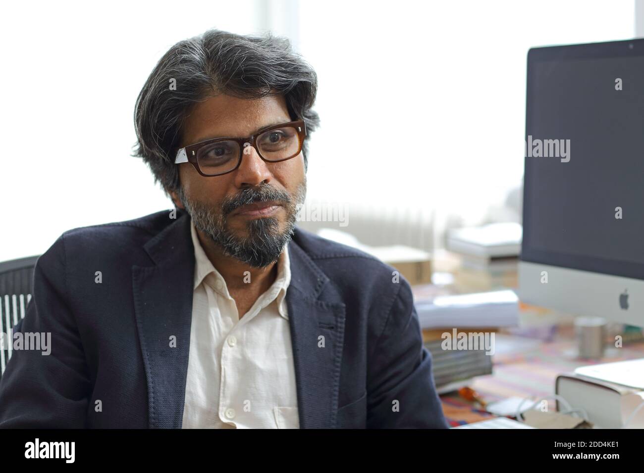 GRAN BRETAGNA / Londra / Pankaj Mishra a Londra Foto Stock