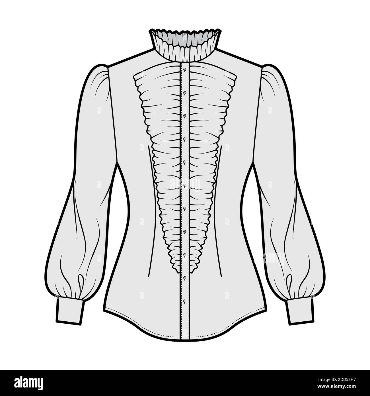 Camicia maniche a sbuffo uomo hot sale