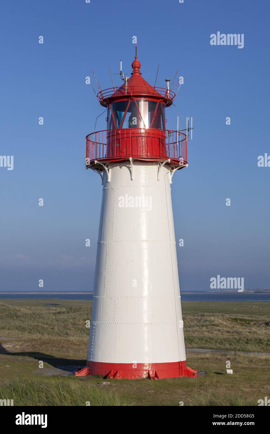 Geografia / viaggio, Germania, Schleswig-Holstein, Sylt, Lista faro Ovest a gomito, proprietà-liberata | 50%-Additional-Charge per copertura-uso Foto Stock