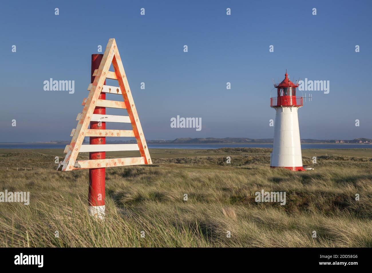 Geografia / viaggio, Germania, Schleswig-Holstein, Sylt, Lista faro Ovest a gomito, proprietà-liberata | 50%-Additional-Charge per copertura-uso Foto Stock