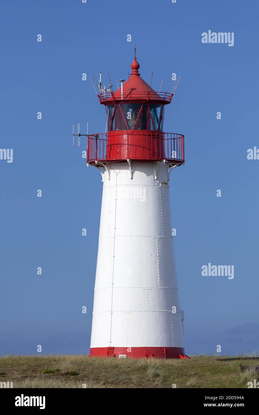 Geografia / viaggio, Germania, Schleswig-Holstein, Sylt, Lista faro Ovest a gomito, proprietà-liberata | 50%-Additional-Charge per copertura-uso Foto Stock