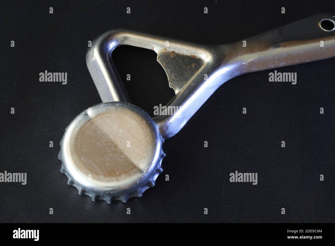 apribottiglie e tappo Foto Stock