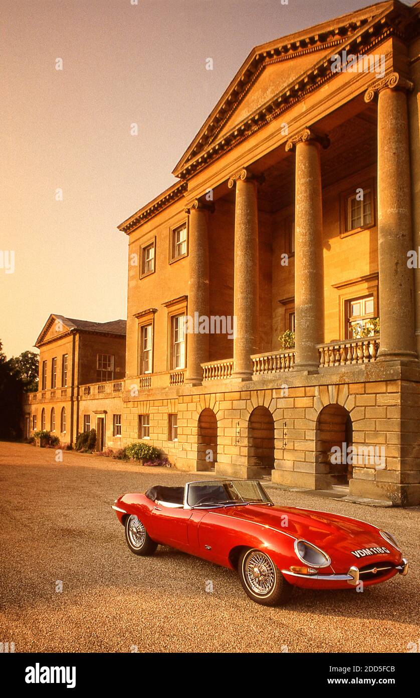 1968 Jaguar e Type Serie 1 Roadster. Foto Stock