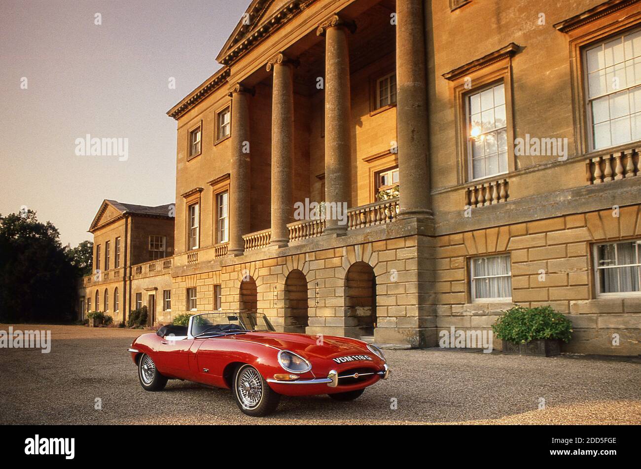 1968 Jaguar e Type Serie 1 Roadster. Foto Stock