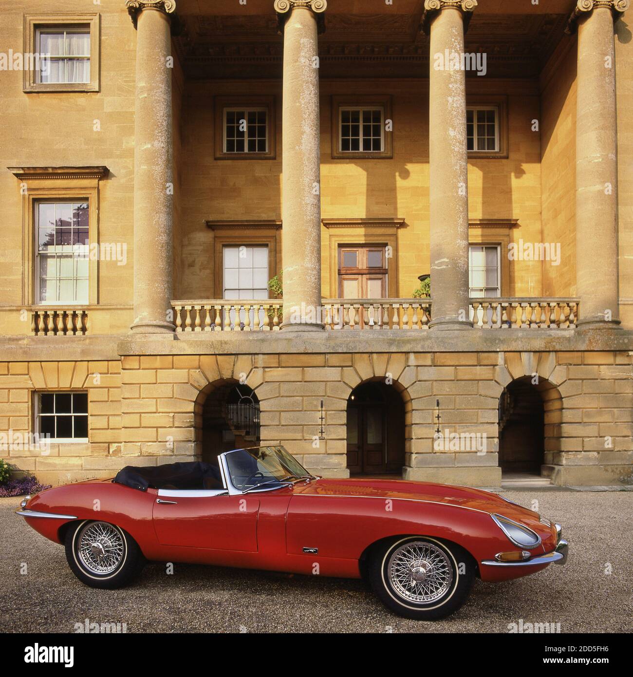1968 Jaguar e Type Serie 1 Roadster. Foto Stock