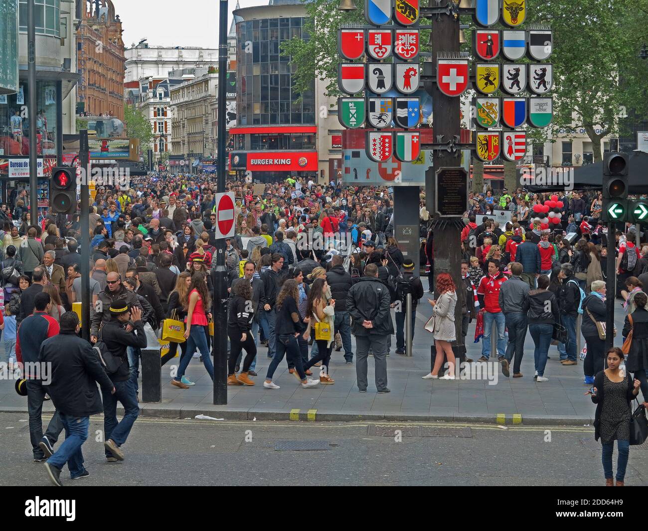 Corte Svizzera, Londra, Regno Unito Foto Stock