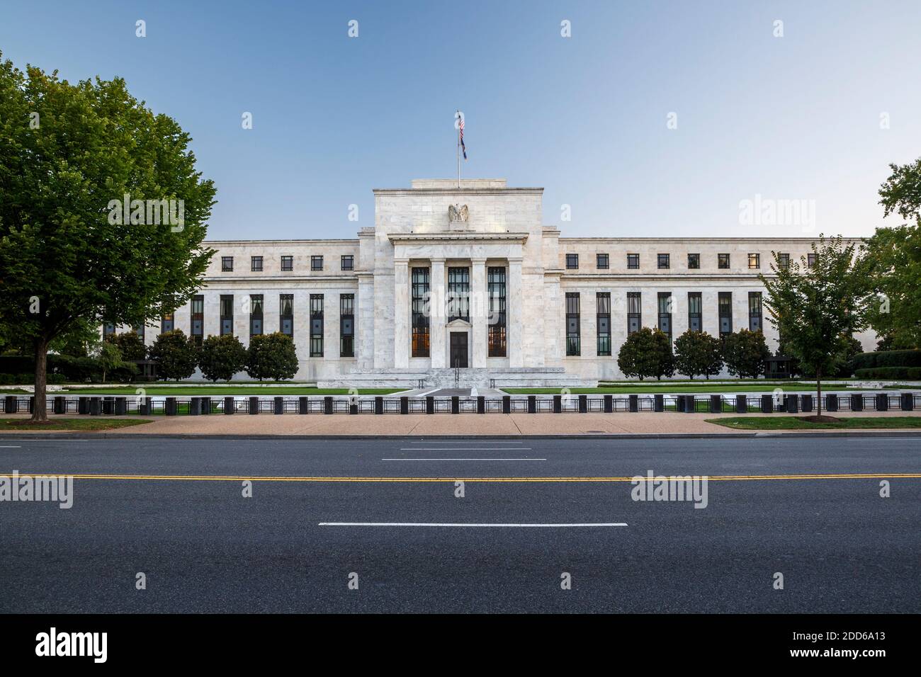 Federal Reserve Edificio, Washington, Distretto di Columbia USA Foto Stock