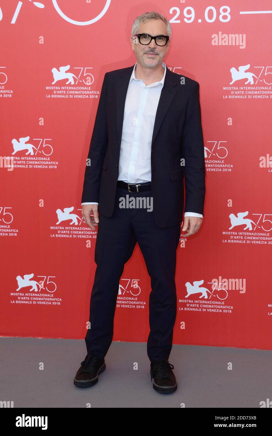 Alfonso Cuaron partecipa al Roma Photocall nell'ambito del 75° Festival Internazionale del Cinema di Venezia (Mostra) a Venezia il 30 agosto 2018. Foto di Aurore Marechal/ABACAPRESS.COM Foto Stock