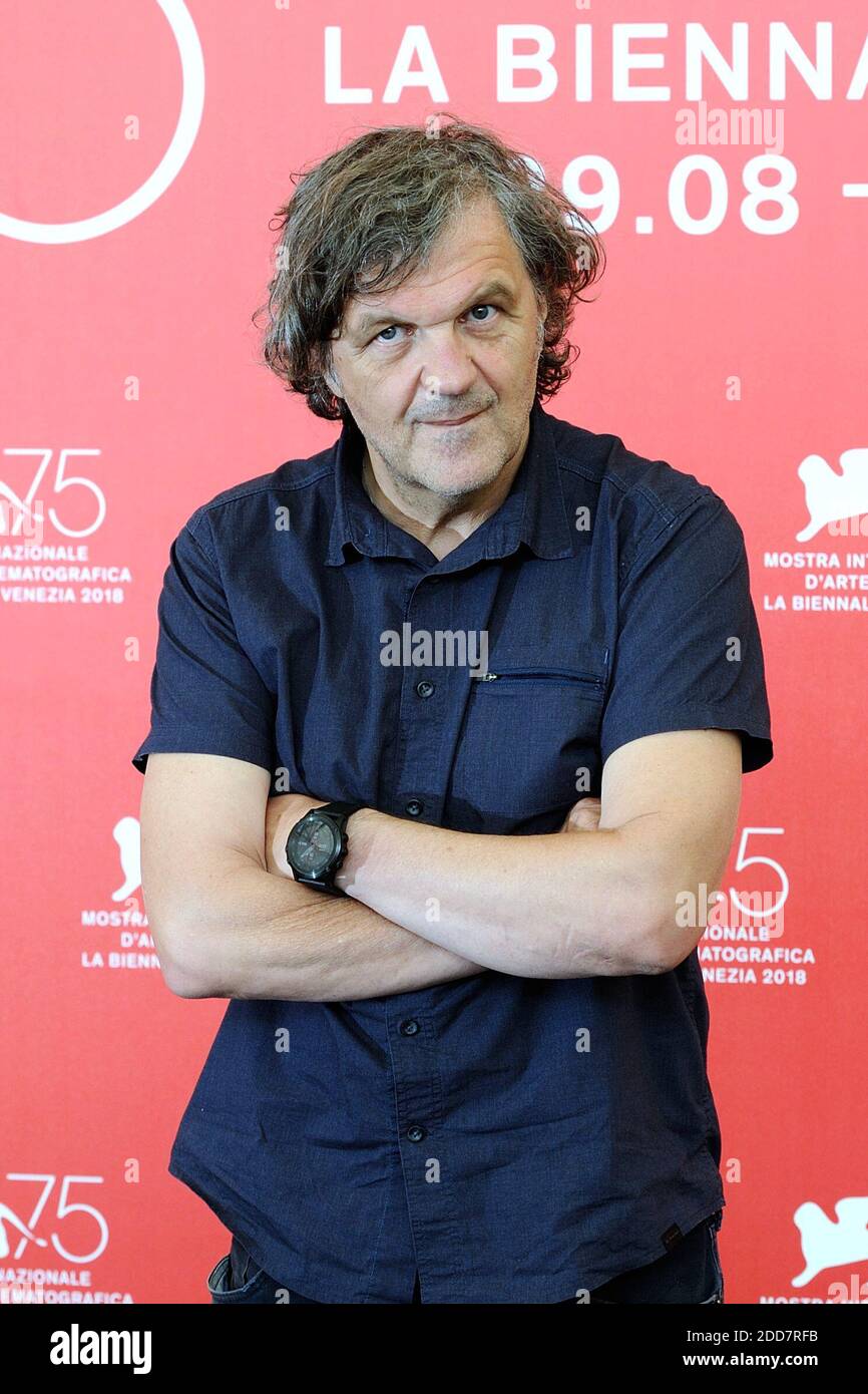 Emir Kusturica partecipa alla Fotocall di El Pepe, una Vida Suprema nell'ambito del 75° Festival Internazionale del Cinema di Venezia (Mostra) che si terrà a Venezia il 03 settembre 2018. Foto di Aurore Marechal/ABACAPRESS.COM Foto Stock